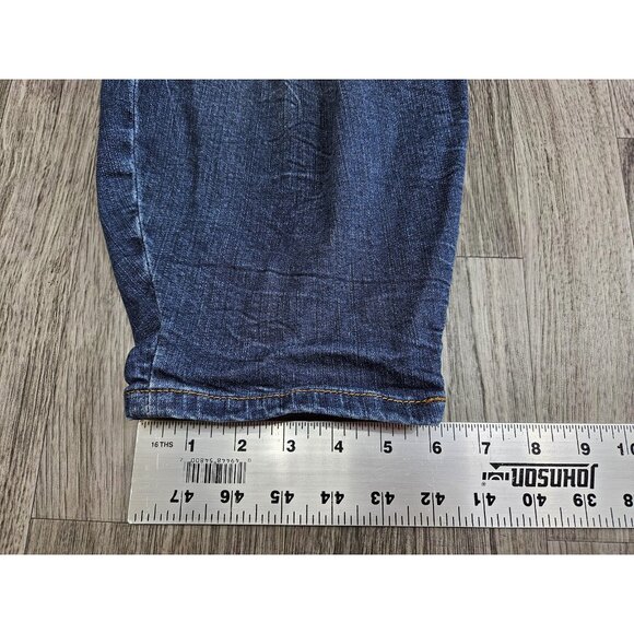 Torrid Jeans Womens 30 Medium Wash Distressed Stretch Ripped Plus Size Skinny - Picture 12 of 12